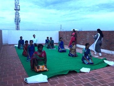National Yoga Day 2019-Dhanvanthri Nilayam Ayurveda Vaidhya Salai-