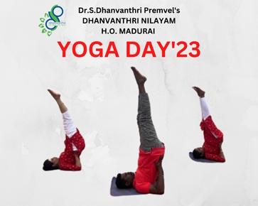 Yoga Day 2023-2023-Dhanvanthri Nilayam Ayurveda Vaidhya Salai-